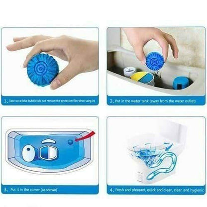 Automatic Toilet Cleaner Tablets Pack of 20 (Buy 10 Get 10 Free)